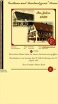 Mobile Screenshot of metzgerei-sonne.de